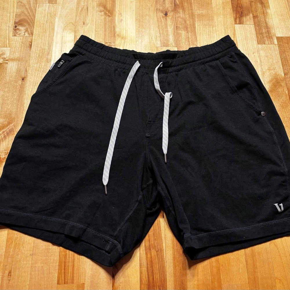 Men's Ponto Performance Black Shorts